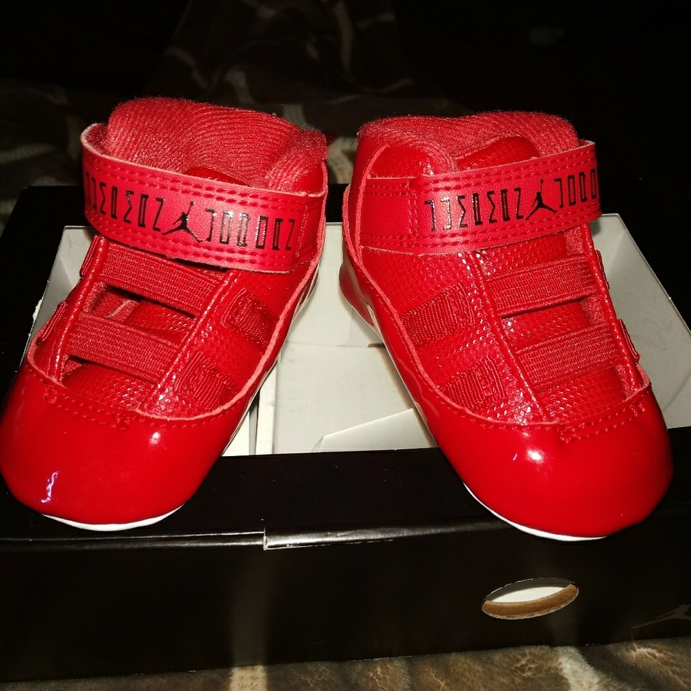 Jordan 11 infant shoes size 2